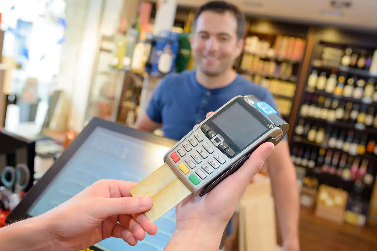 Card payment in liquor store card payment in liquor store